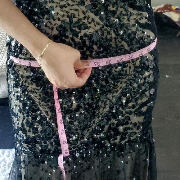 Beaded Black Formal Gown - Picture 10 of 14